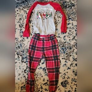Childrens Place Santa Christmas Pajama Set